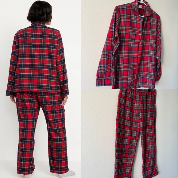 set Pajama by Holiday Time Size M (superior) & Size L (trousers) - Picture 1 of 12